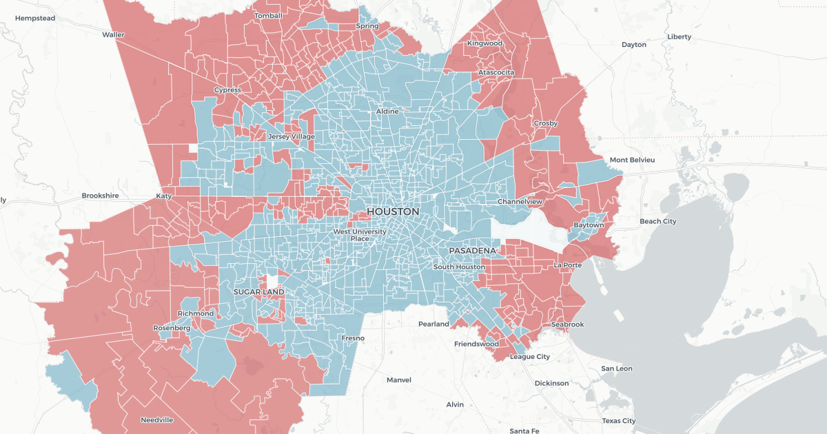 Harris County senate race precinct by precinct