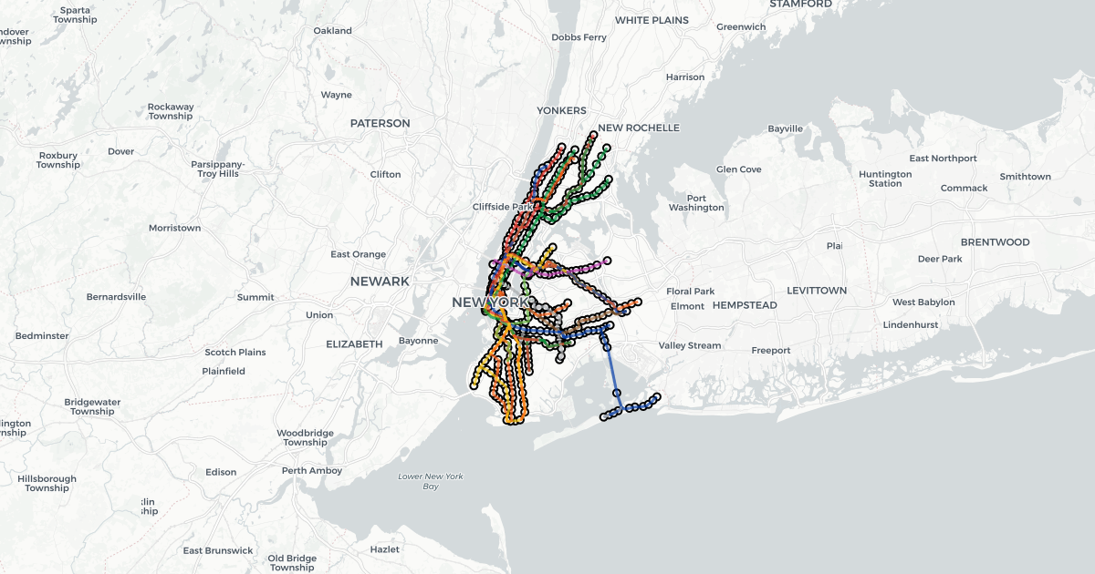 nyc subway route planner