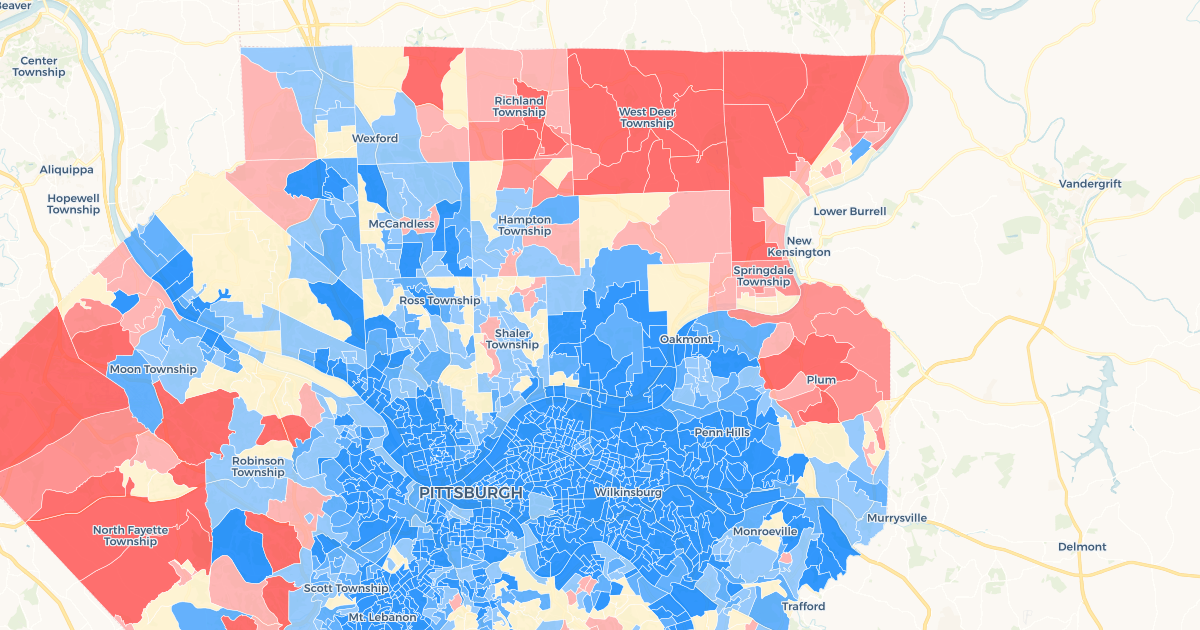 How Allegheny County Voted in 2020