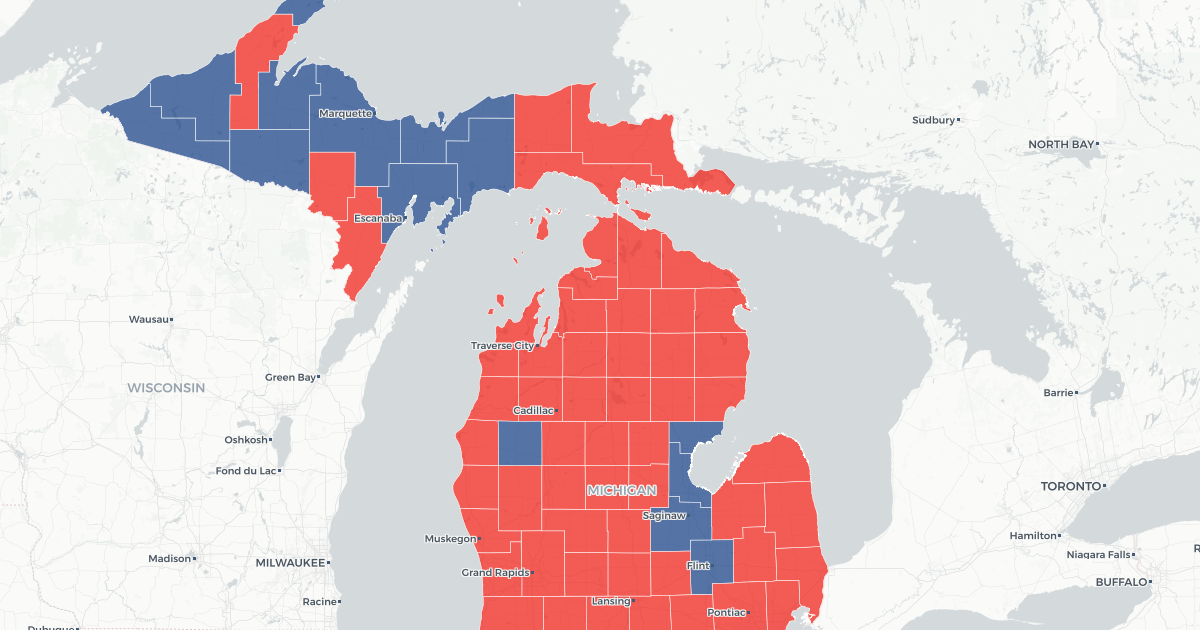 1988 Presidential election: Michigan